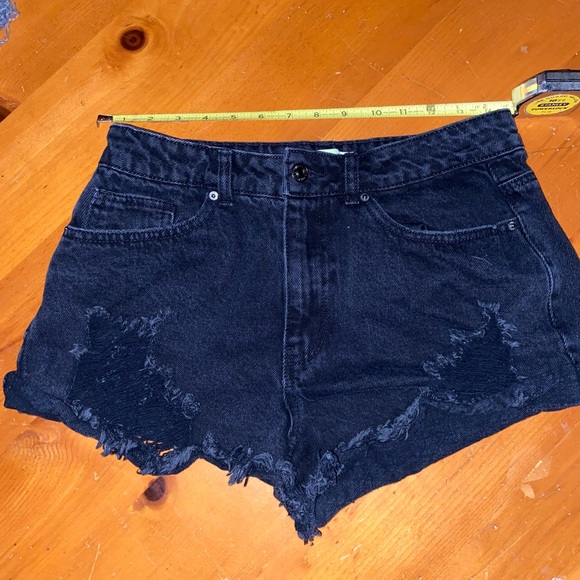 Forever 21 high rise short shorts beach vibes punk girly flirt fashion bottoms - Picture 10 of 13